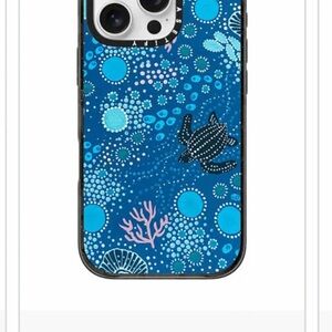 Blue Patterned Phone Case